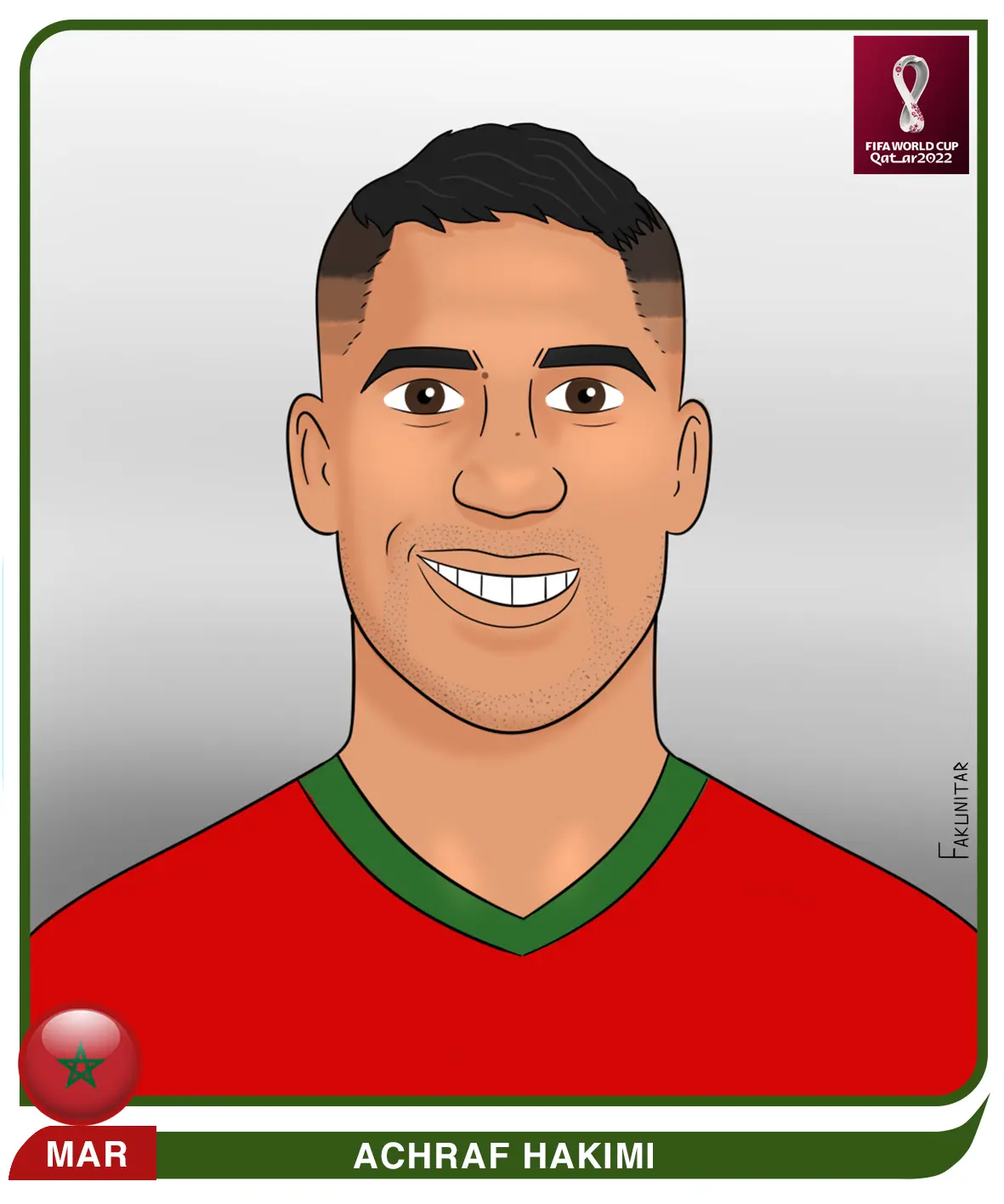 achraf hakimi njm krt alqdm almghrby wtathyrh alʿalmy