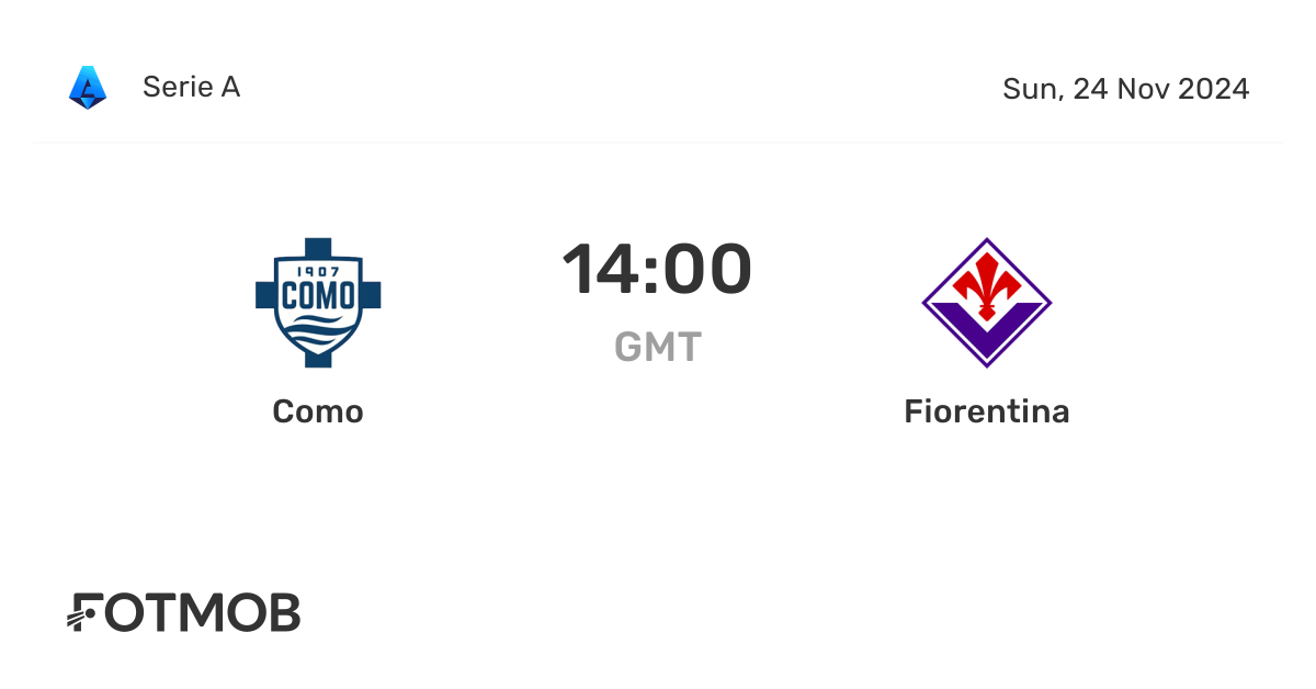 Fiorentina vs Côme: Un Match Clé pour le Championnat