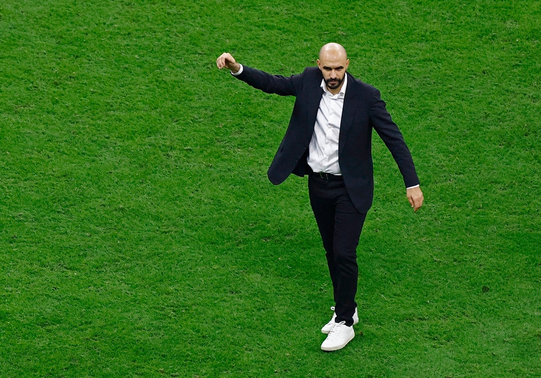 نجاحات وليد الركراكي مع المنتخب المغربي لكرة القدم