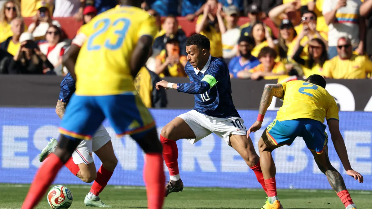 كولومبيا ضد فرنسا: فوز مستحق للمنتخب الفرنسي