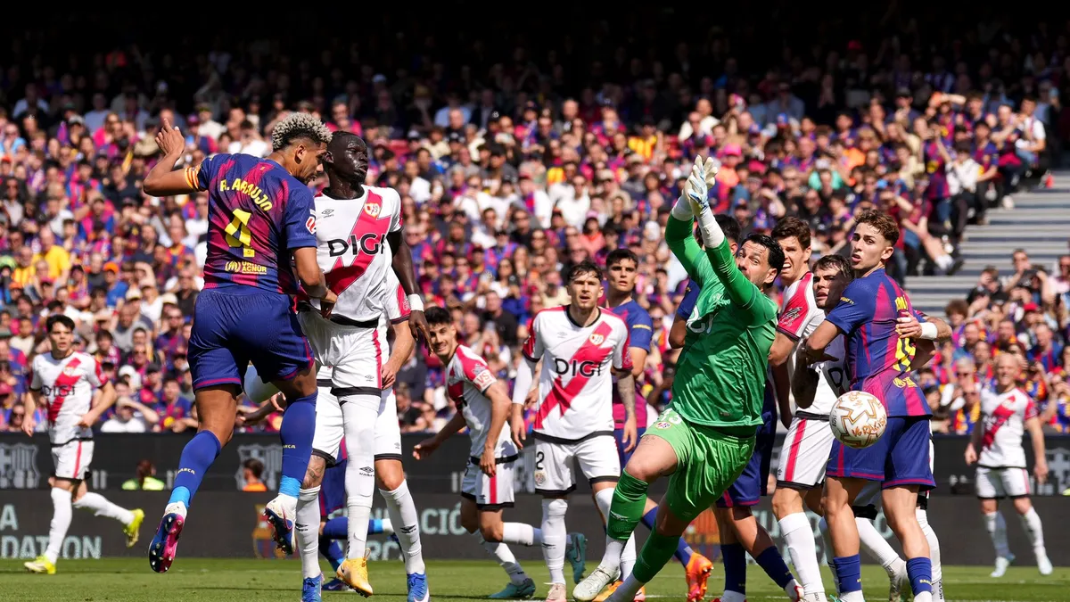 Rayo vallecano: رايو فاليكانو: برشلونة يحقق انتصارًا مهمًا