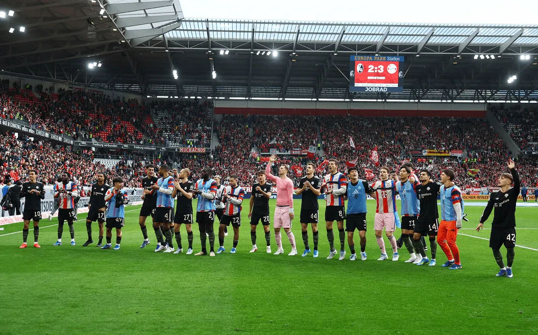 Bundesliga: البوندسليغا: بايرن ميونيخ يتفوق على فرايبورغ وباير ليفركوزن يسجل انتصارًا كبيرًا