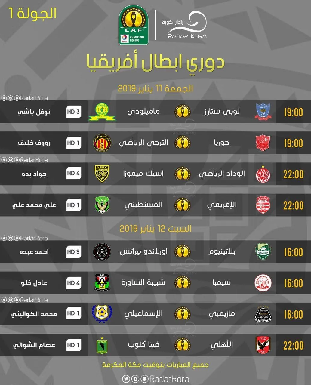 دوري ابطال افريقيا — MA news